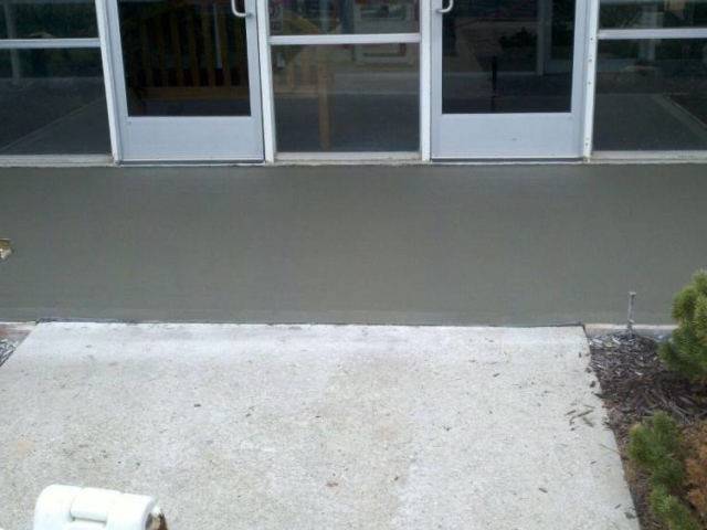 New Concrete Entry