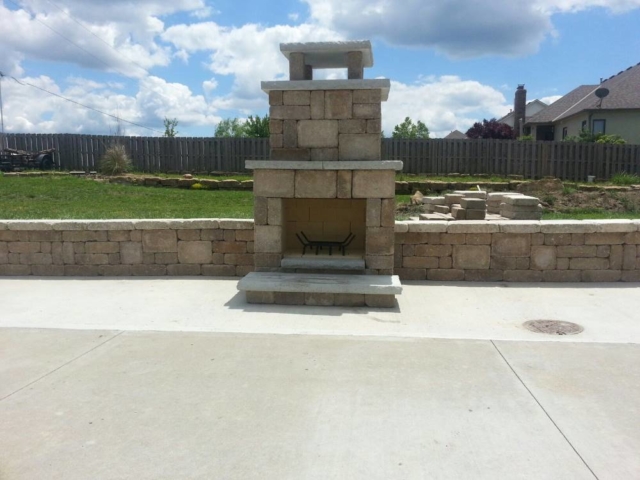 Outdoor Fireplace