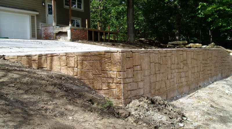 Decorative Stamped Concrete Kansas City Schedule Your Free E - Decorative Concrete Retaining Wall Forms
